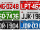 Placas de Automóvel Existentes no Brasil